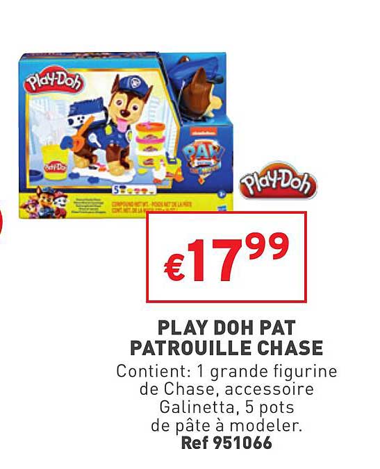 play doh pat patrouille chase