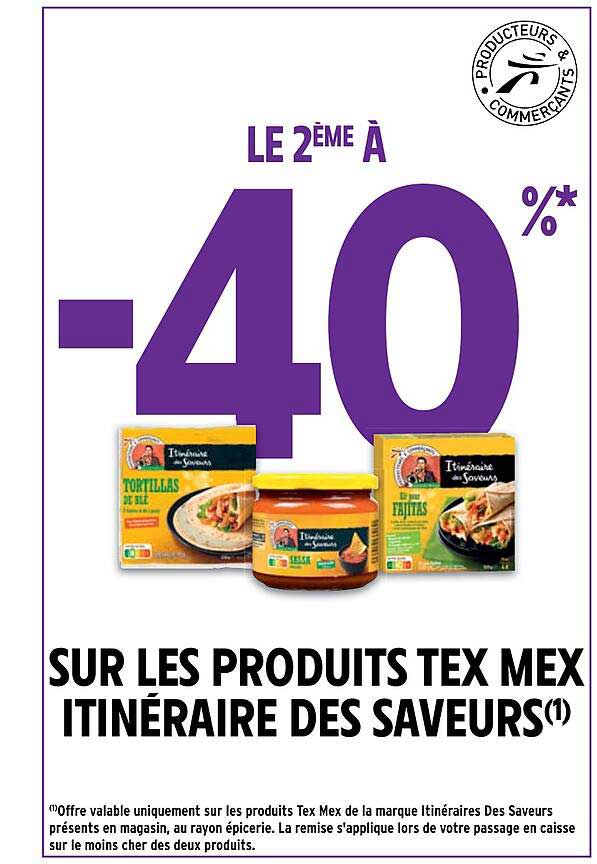 Produits Tex Mex Itinéraire Des Saveurs