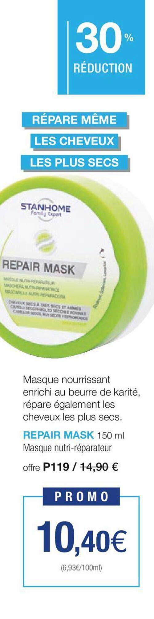 repair mask stanhome