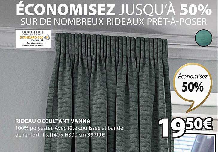 Rideau Occultant Vanna