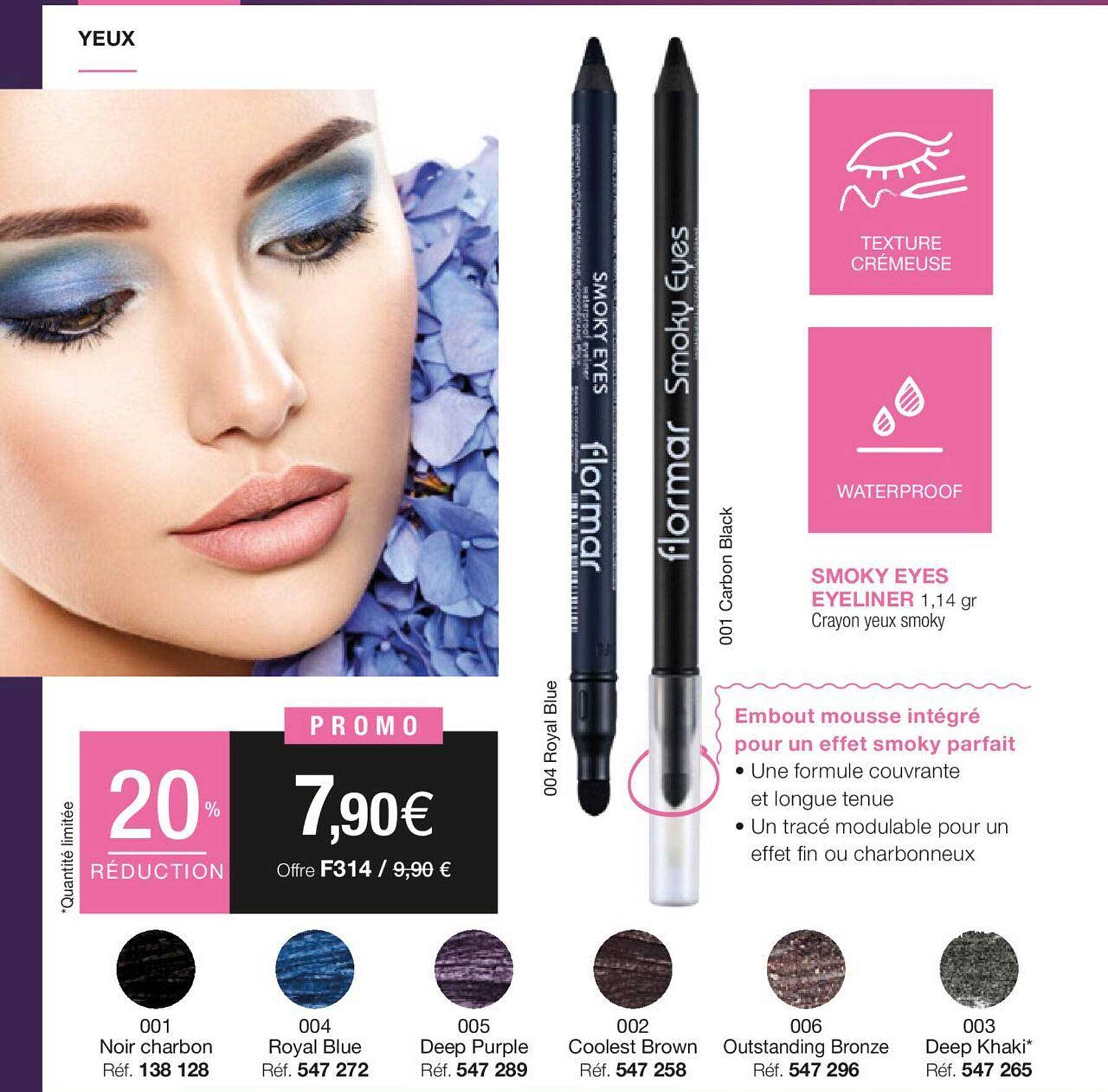 smoky eyes eyeliner flormar