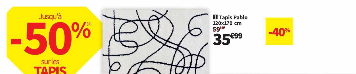 Tapis Pablo 120 X 170 Cm