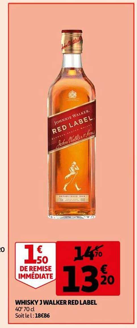 whisky j walker red label