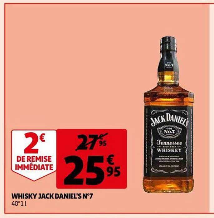 whisky jack daniel's n°7