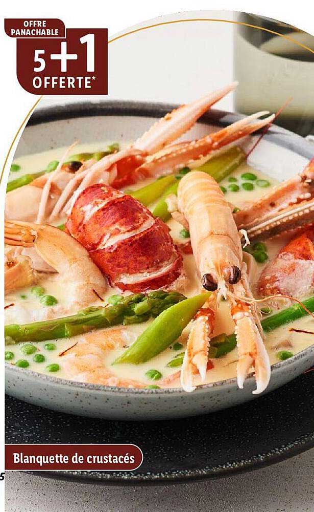 blanquette de crustacés