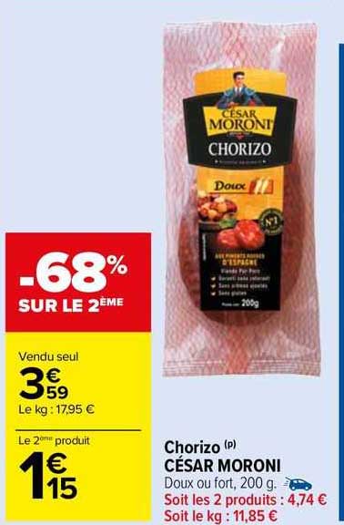 Chorizo César Moroni