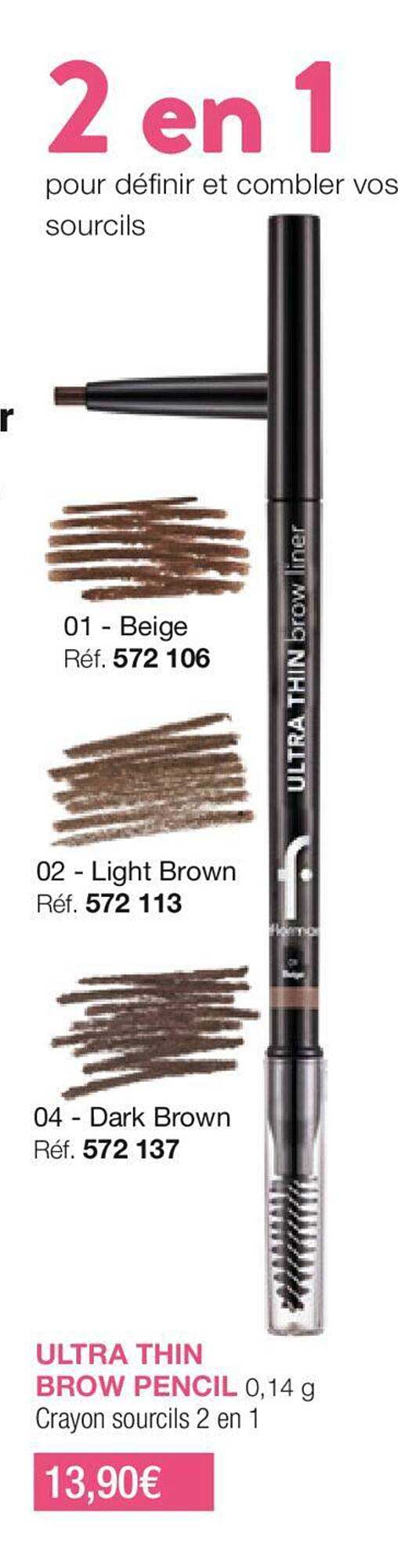 ultra thin brow pencil