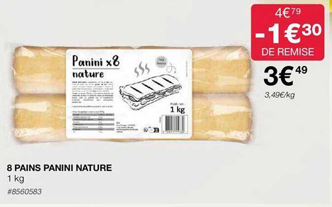 8 Pains Panini Nature