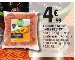 abricots secs "holy fruits"