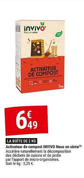 activateur de compost invivo nous on sème