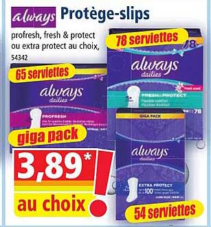 always protège-slips