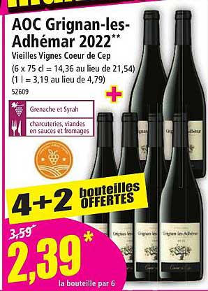 aoc grignan-les-adhémar 2022