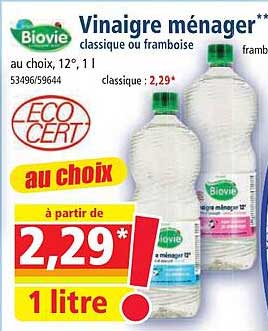 Biovie Vinaigre Ménager