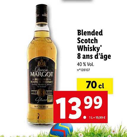 blended scotch whisky 8 ans d'âge