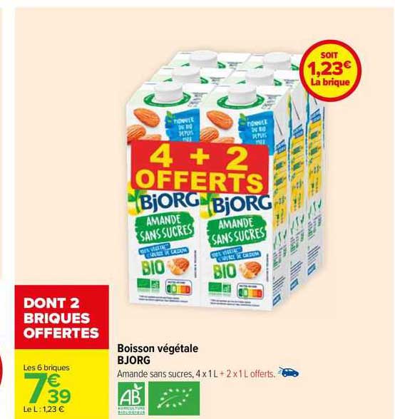 Boisson Végétale Bjorg