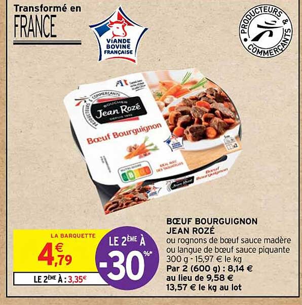 bœuf bourguignon jean rozé