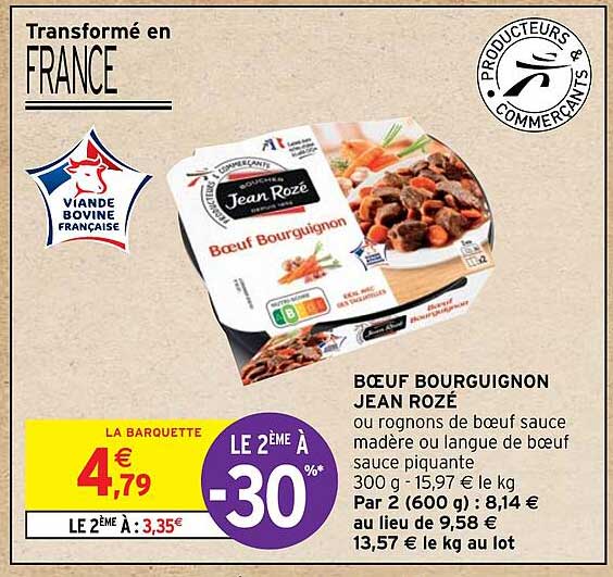 bœuf bourguignon jean rozé