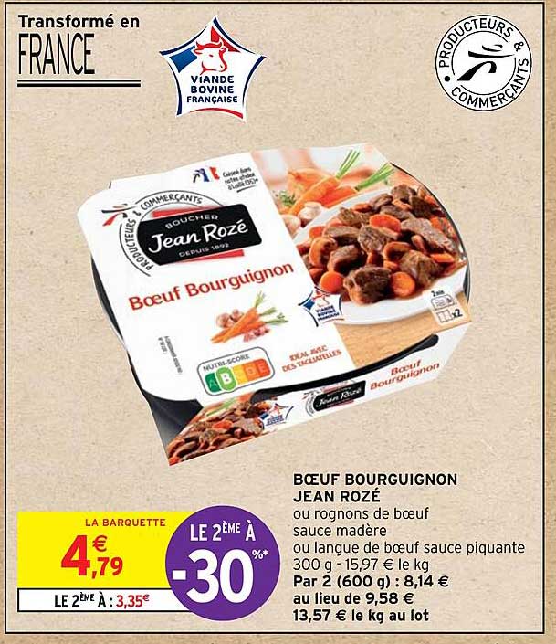 bœuf bourguignon  jean rozé