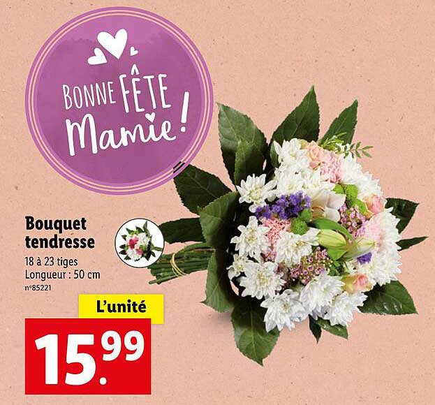 bouquet tendresse