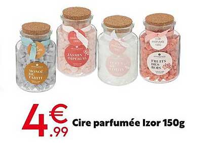 cire parfumée izor 150g