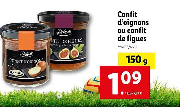 confit d'oignons ou confit de figues