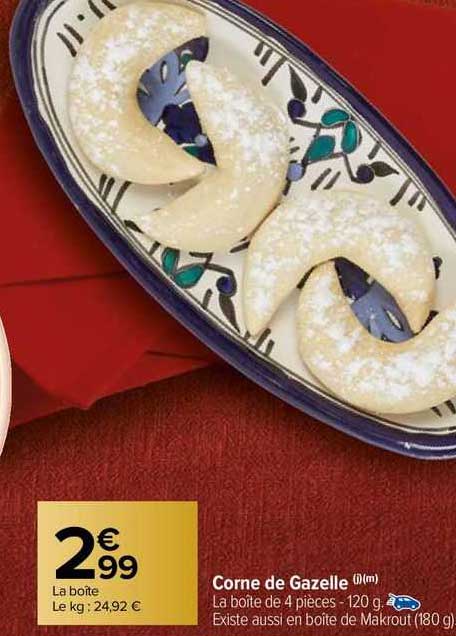 corne de gazelle