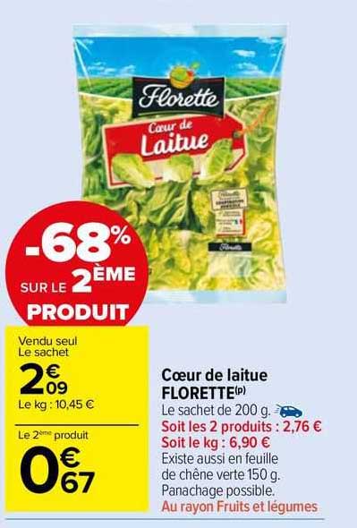 Cœur De Laitue Florette