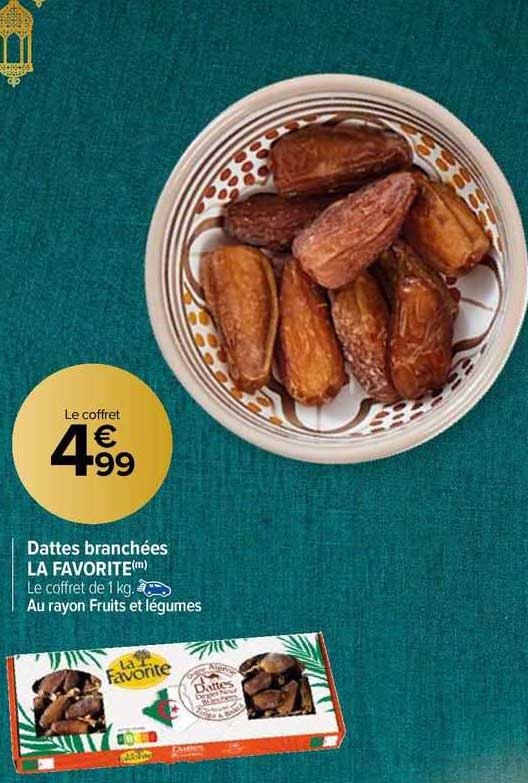 dattes branchées la favorite