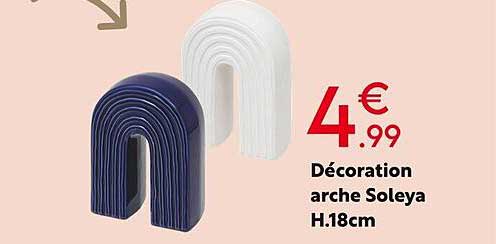 décoration arche soleya h.18cm