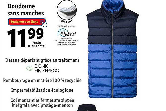 Doudoune Sans Manches