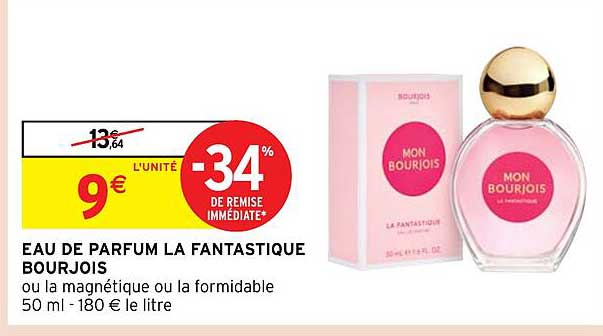 eau de parfum la fantastique bourjois