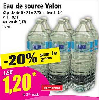Eau De Source Valon