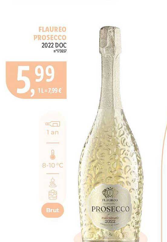 Flaureo Prosecco 2022 Doc