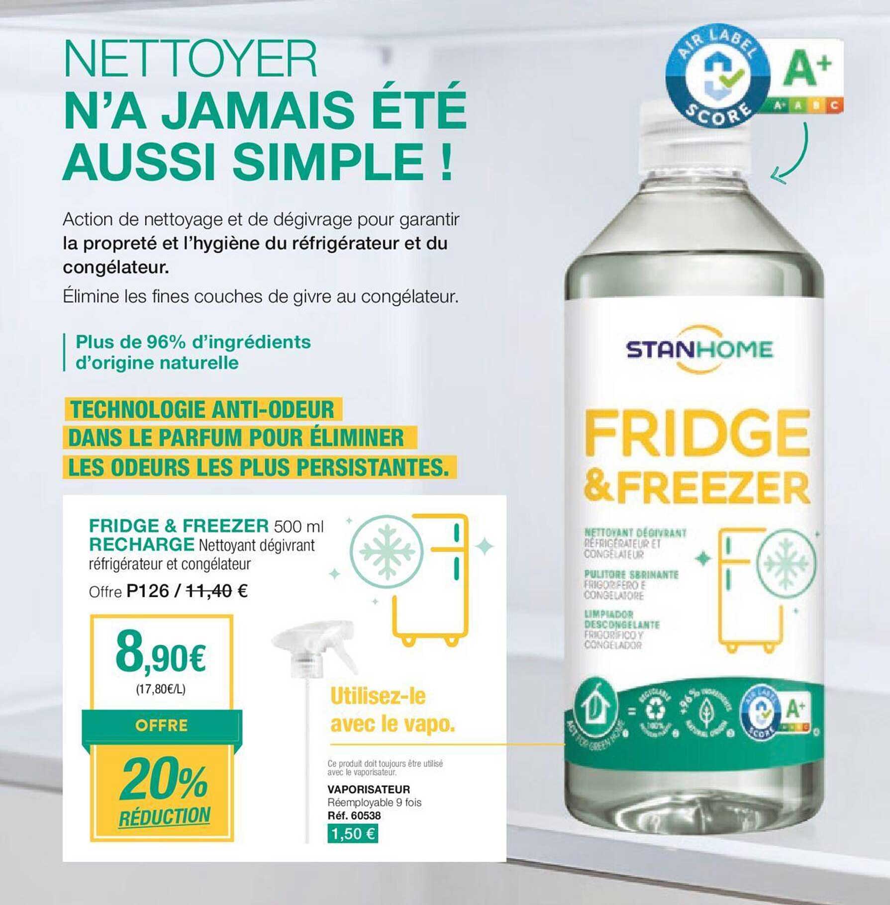 fridge & freezer recharge