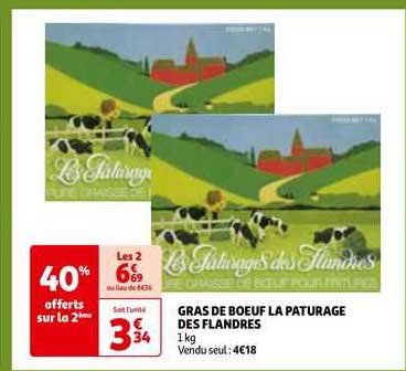 gras de bœuf la pâturage des flandres