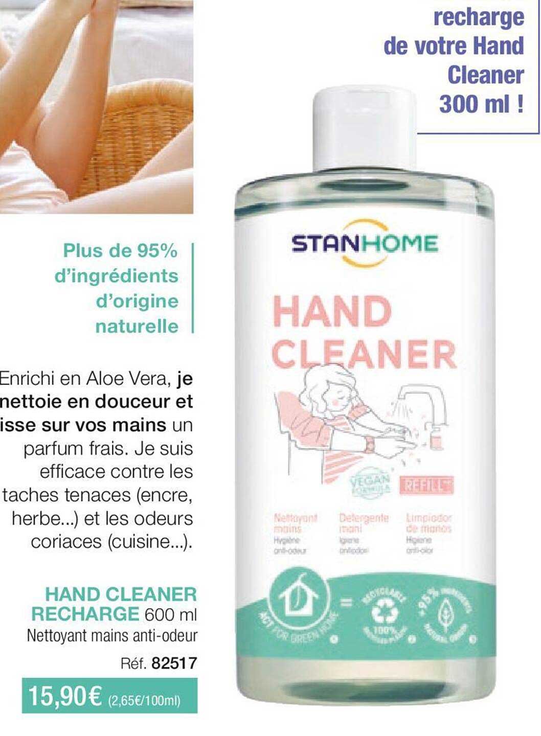 hand cleaner recharge