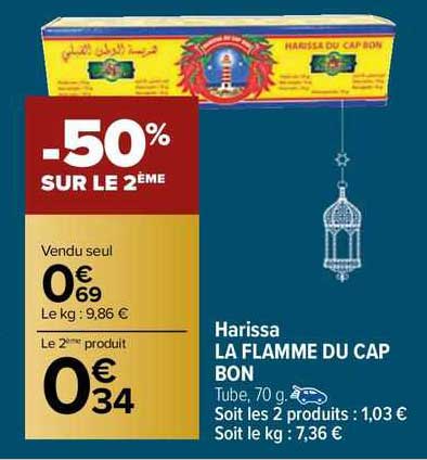 Harissa La Flamme Du Cap Bon