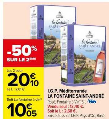 i.g.p. méditerranée la fontaine saint-andré