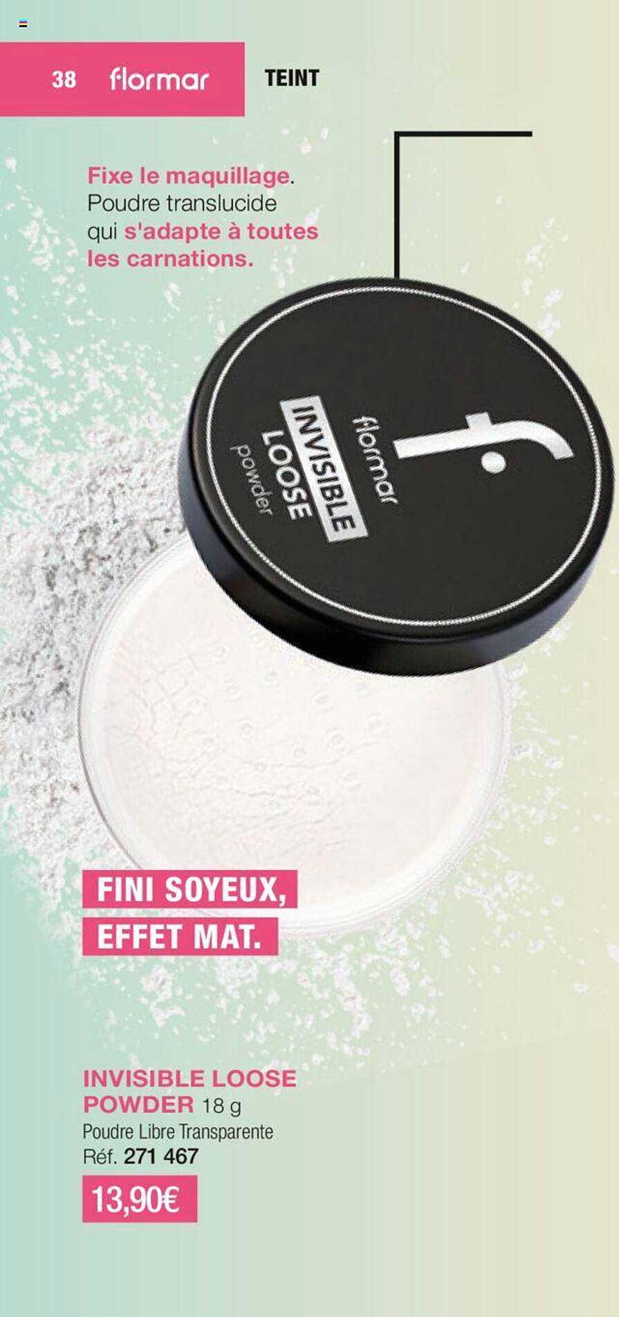 invisible loose powder flormar