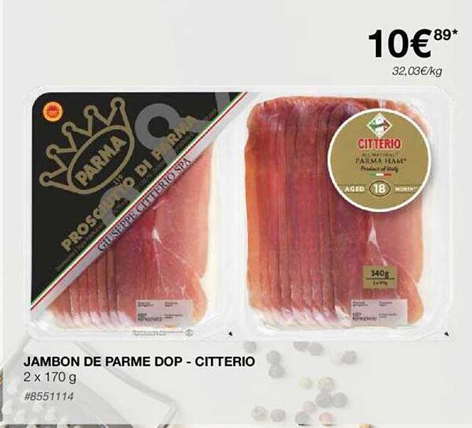 Jambon De Parme Dop - Citterio