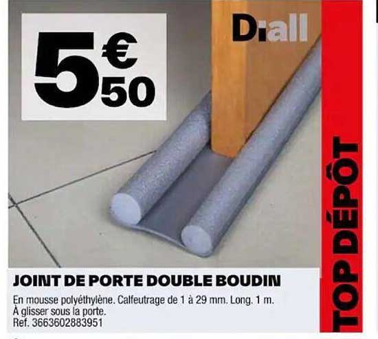 joint de porte doubel boudin