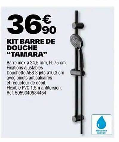 Kit Barre De Douche "tamara"