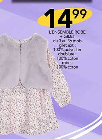 l'ensemble robe + gilet