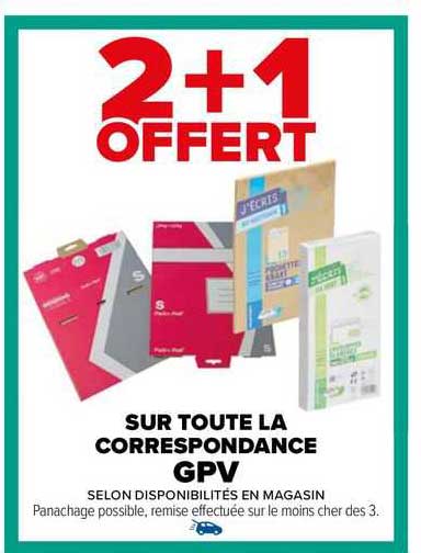 la correspondance gpv