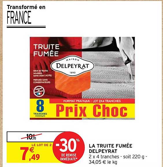 La Truite Fumée Delpeyrat