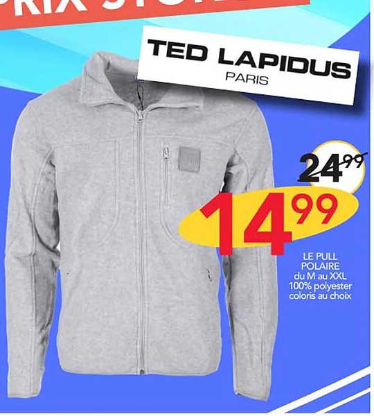 le pull polaire ted lapidus