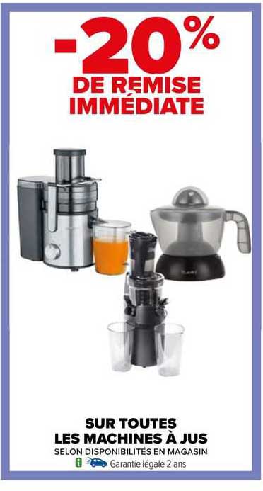 les machines à jus
