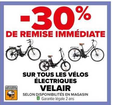les vélos électriques velair