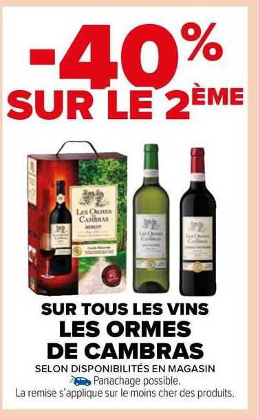 les vins les ormes de cambras