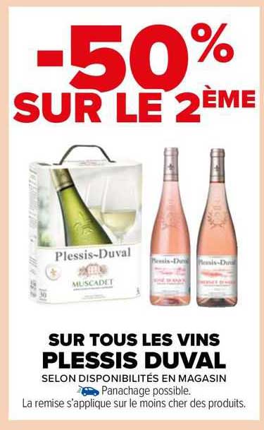les vins plessis duval